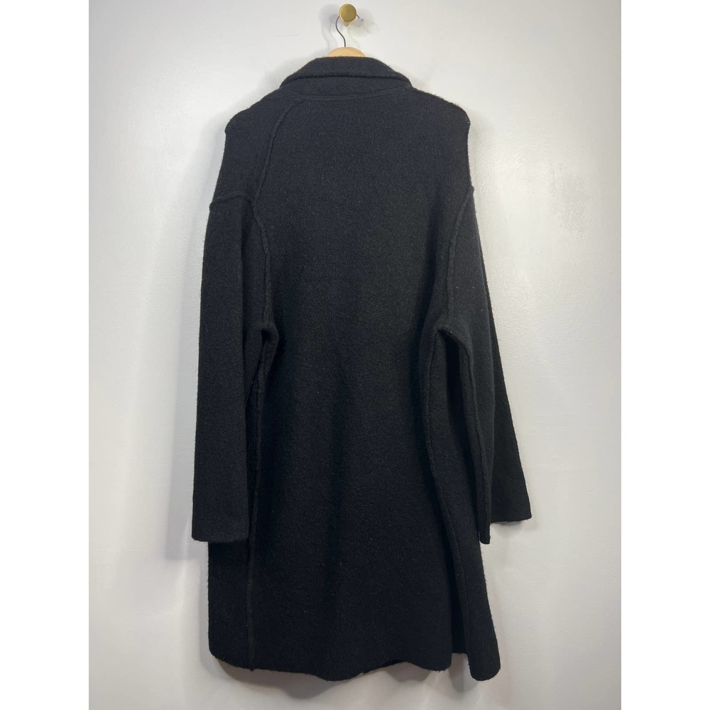 Vince Merino Wool Blend Button Longline Cardigan Women's Black Size: Large NWT - Picture 8 of 11